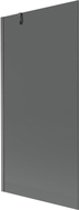 Mexen Next Duschabtrennung 1-flügelig 90 x 150 cm, Graphit, gebürstetes Gun Gray - 895-090-000-00-40-66