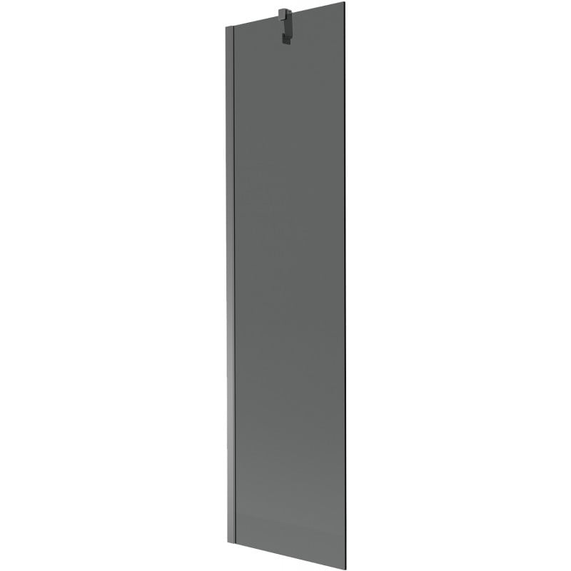 Mexen Next Badewannenfaltwand 1-flügelig 50 x 150 cm, Graphit, Gun Metal - 895-050-000-00-40-95