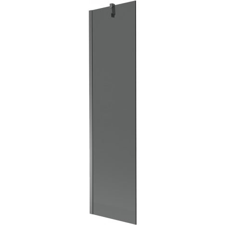 Mexen Next Badewannenfaltwand 1-flügelig 50 x 150 cm, Graphit, Gun Metal - 895-050-000-00-40-95