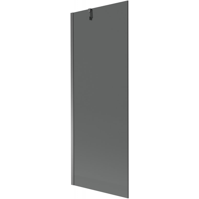 Mexen Next Badewannenabtrennung 1-flügelig 70 x 150 cm, Graphit, Gun Metal - 895-070-000-00-40-95