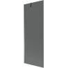 Mexen Next Badewannenabtrennung 1-flügelig 70 x 150 cm, Graphit, Gun Metal - 895-070-000-00-40-95