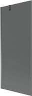Mexen Next Duschabtrennung 1-flügelig 80 x 150 cm, grafit, Gun Metal - 895-080-000-00-40-95