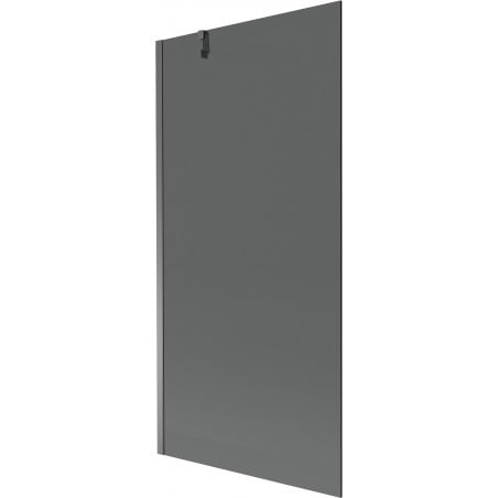 Mexen Next Badewannenfaltwand 1-flügelig 90 x 150 cm, Graphit, Gun Metal - 895-090-000-00-40-95