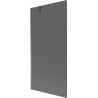 Mexen Next Badewannenfaltwand 1-flügelig 90 x 150 cm, Graphit, Gun Metal - 895-090-000-00-40-95
