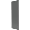 Mexen Next Badewannenabtrennung 1-flügelig 60 x 150 cm, grafit, gebürsteter Nickel - 895-060-000-00-40-97