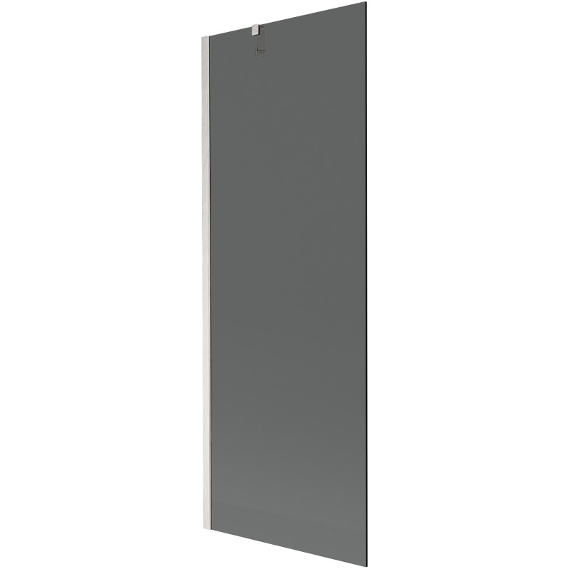 Mexen Next Duschwand 1-flügelig 70 x 150 cm, graphit, gebürsteter Nickel - 895-070-000-00-40-97