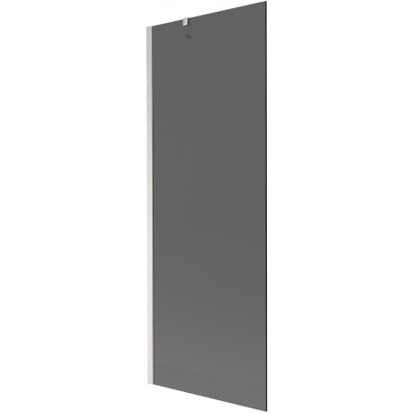 Mexen Next Wannenspritzschutz 1-flügelig 70 x 150 cm, Graphit, gebürsteter Nickel - 895-070-000-00-40-97