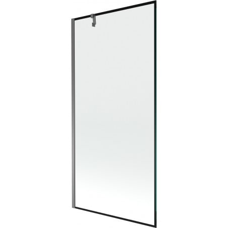 Mexen Next Duschwand 1-flügelig 90 x 150 cm, schwarzer Rahmen, Gun Metal - 895-090-000-00-70-95