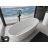 Mexen Torino freistehende Wanne aus Konglomerat 155 x 78 cm, weiß matt - 57271557800