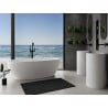 Mexen Torino freistehende Wanne aus Konglomerat 155 x 78 cm, weiß matt - 57271557800