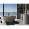 Mexen Torino freistehende Wanne aus Konglomerat 155 x 78 cm, Beton matt - 57271557861