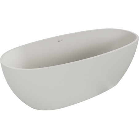 Mexen Torino freistehende Wanne aus Konglomerat 155 x 78 cm, Beton matt - 57271557861