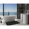 Mexen Torino freistehende Badewanne aus Konglomerat 175 x 78 cm, weiß matt - 57271757800