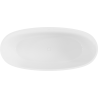 Mexen Torino freistehende Wanne aus Konglomerat 175 x 78 cm, weiß glänzend - 57271757810