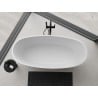 Mexen Torino freistehende Wanne aus Konglomerat 175 x 78 cm, weiß glänzend - 57271757810
