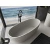 Mexen Torino freistehende Wanne aus Konglomerat 175 x 78 cm, Beton matt - 57271757861