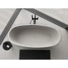 Mexen Torino freistehende Wanne aus Konglomerat 175 x 78 cm, Beton matt - 57271757861