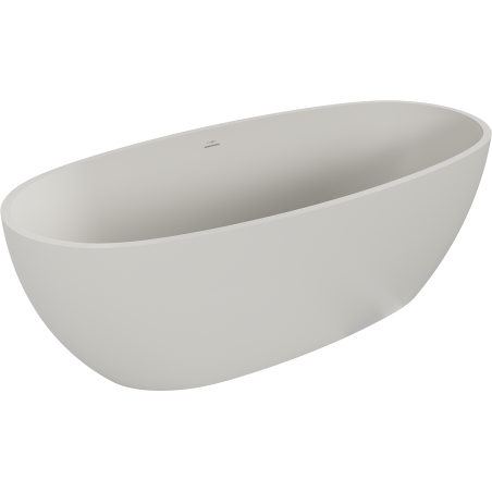 Mexen Torino freistehende Wanne aus Konglomerat 175 x 78 cm, Beton matt - 57271757861