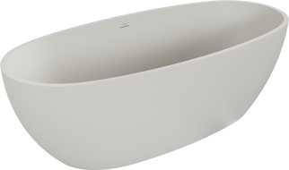 Mexen Torino freistehende Wanne aus Konglomerat 175 x 78 cm, Beton matt - 57271757861