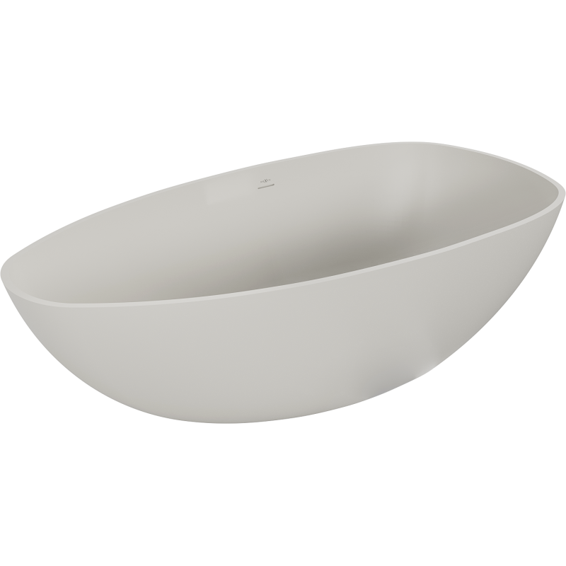 Mexen Imola freistehende Badewanne aus Konglomerat 150 x 77 cm, Beton matt - 57281507661