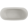 Mexen Siena freistehende Wanne aus Konglomerat 170 x 80 cm, Beton matt - 57291708061