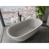 Mexen Siena freistehende Wanne aus Konglomerat 170 x 80 cm, Beton matt - 57291708061
