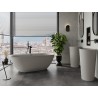 Mexen Siena freistehende Wanne aus Konglomerat 170 x 80 cm, Beton matt - 57291708061