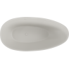 Mexen Milano freistehende Wanne aus Konglomerat 150 x 82 cm, Beton matt - 57301508561
