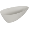 Mexen Milano freistehende Wanne aus Konglomerat 150 x 82 cm, Beton matt - 57301508561
