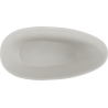 Mexen Milano freistehende Badewanne aus Konglomerat 170 x 86 cm, Beton matt - 57301708561