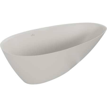Mexen Milano freistehende Badewanne aus Konglomerat 170 x 86 cm, Beton matt - 57301708561