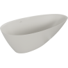 Mexen Milano freistehende Badewanne aus Konglomerat 170 x 86 cm, Beton matt - 57301708561
