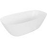 Mexen Como freistehende Wanne aus Konglomerat 150 x 82 cm, weiß matt - 57311508200