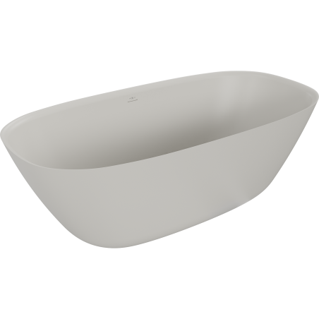 Mexen Como freistehende Badewanne aus Konglomerat 150 x 82 cm, Beton matt - 57311508261