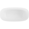 Mexen Como freistehende Badewanne aus Konglomerat 170 x 82 cm, weiß matt - 57311708200
