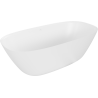 Mexen Como freistehende Badewanne aus Konglomerat 170 x 82 cm, weiß matt - 57311708200
