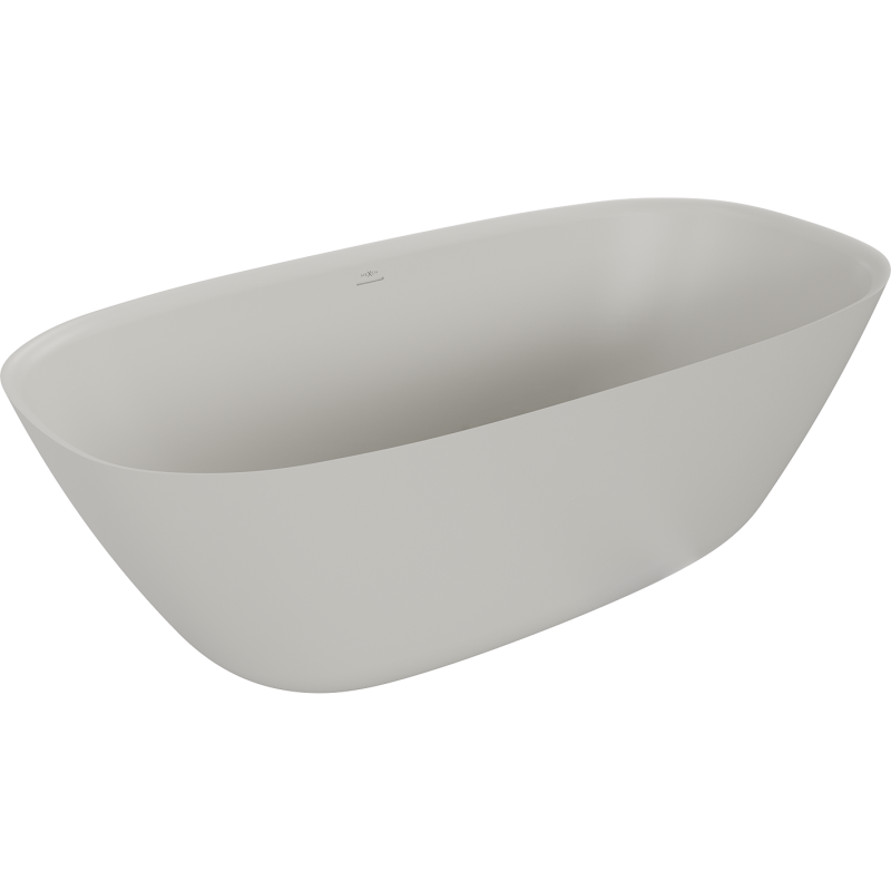Mexen Como freistehende Badewanne aus Konglomerat 170 x 82 cm, Beton matt - 57311708261