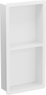 Mexen X-Wall-K Nischenregal aus Konglomerat 62,2 x 30,7 cm, weiß - 1900623010