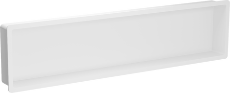Mexen X-Wall-K Nischenregal aus Konglomerat 122,7 x 30,7 cm, weiß - 1900123010