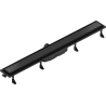 Mexen Flat ABS Linienablauf 2 in 1 70 cm, schwarz - 1769070