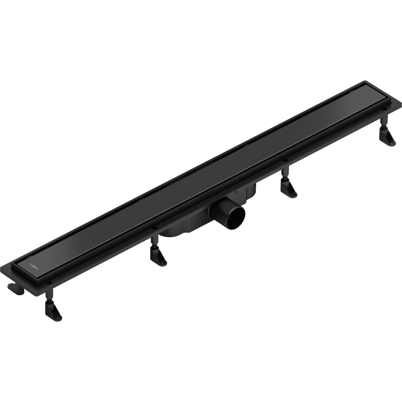 Mexen Flat ABS Linienablauf 2w1 90 cm, schwarz - 1769090