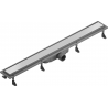 Mexen Flat Abs Flache ABS-Duschrinne 2-in-1 60 cm, Inox - 1069060