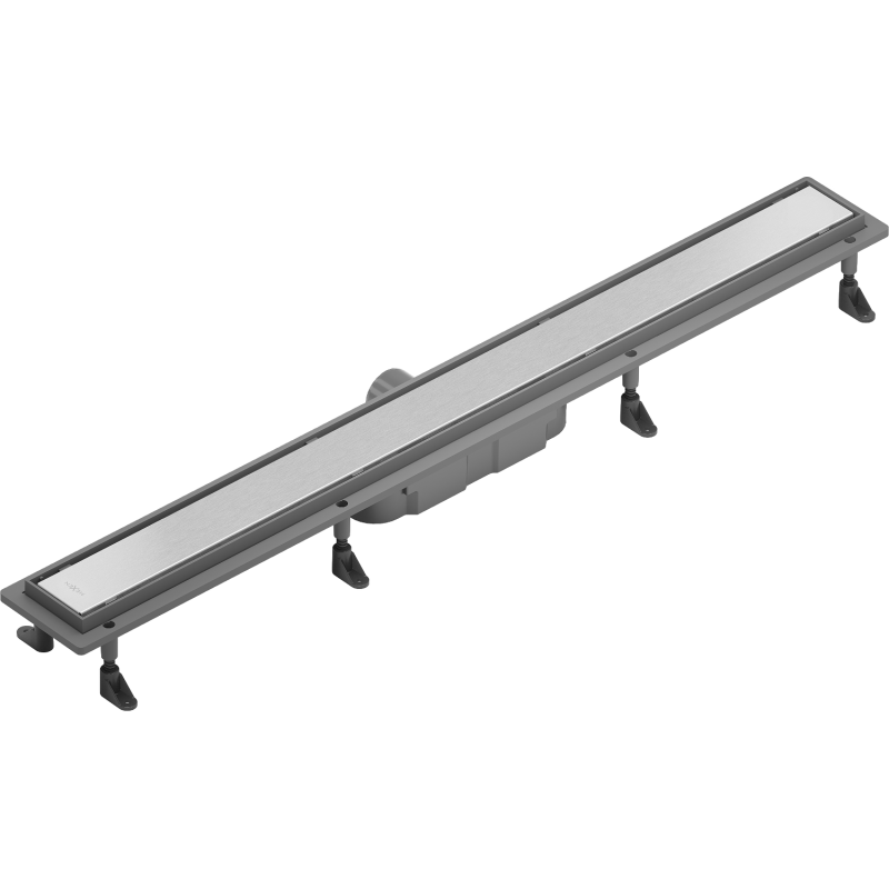 Mexen Flat ABS Duschrinne 2-in-1 80 cm, Edelstahl - 1069080
