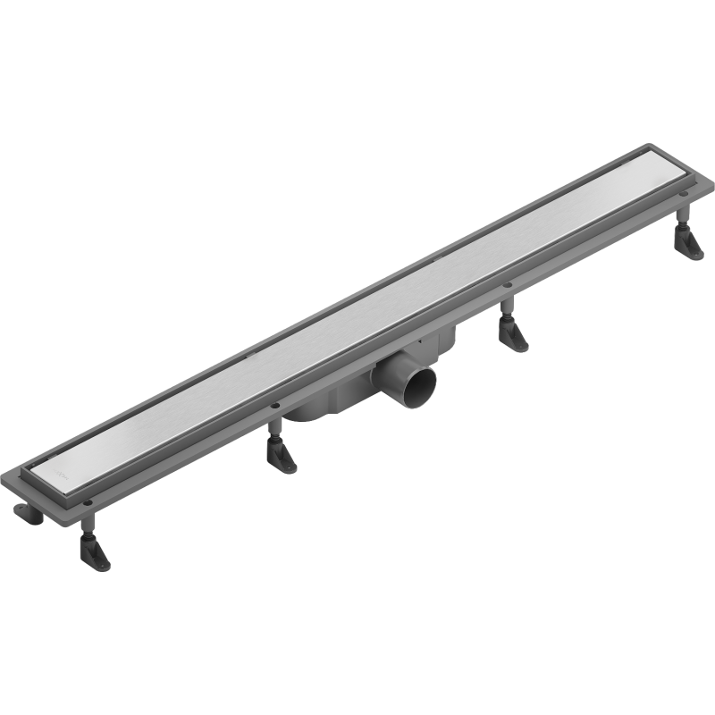 Mexen Flat ABS Duschrinne 2-in-1 80 cm, Edelstahl - 1069080