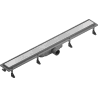 Mexen Flat ABS Duschrinne 2-in-1 80 cm, Edelstahl - 1069080