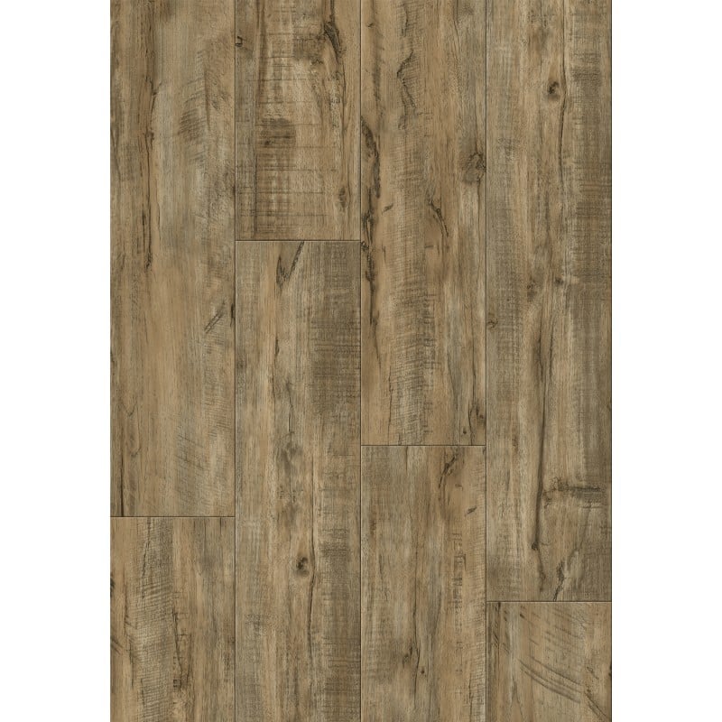 Mexen El Paso  Vinylpaneele 1240 x 182 mm SPC 6,5 mm, IXPE Unterlage 1,5 mm, 4 V-Fuge, Walnuss - F1069-1240-182-505-4V1-03