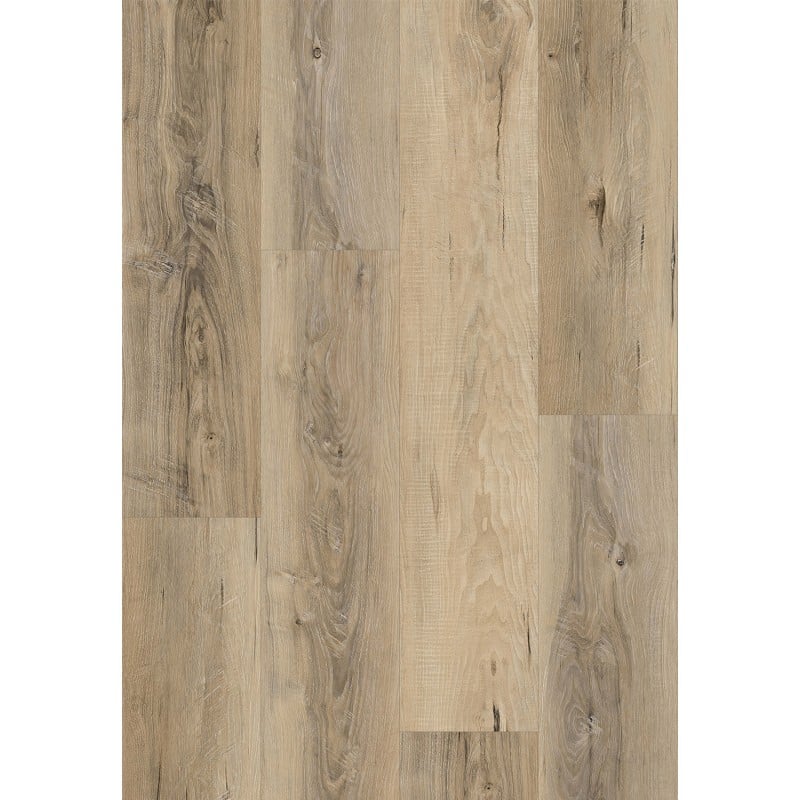 Mexen Fresno  Vinylplatten 1240 x 182 mm SPC 6,5 mm, IXPE-Unterlage 1,5 mm, 4 V-Fuge, Nussbaum - F1074-1240-182-505-4V1-03