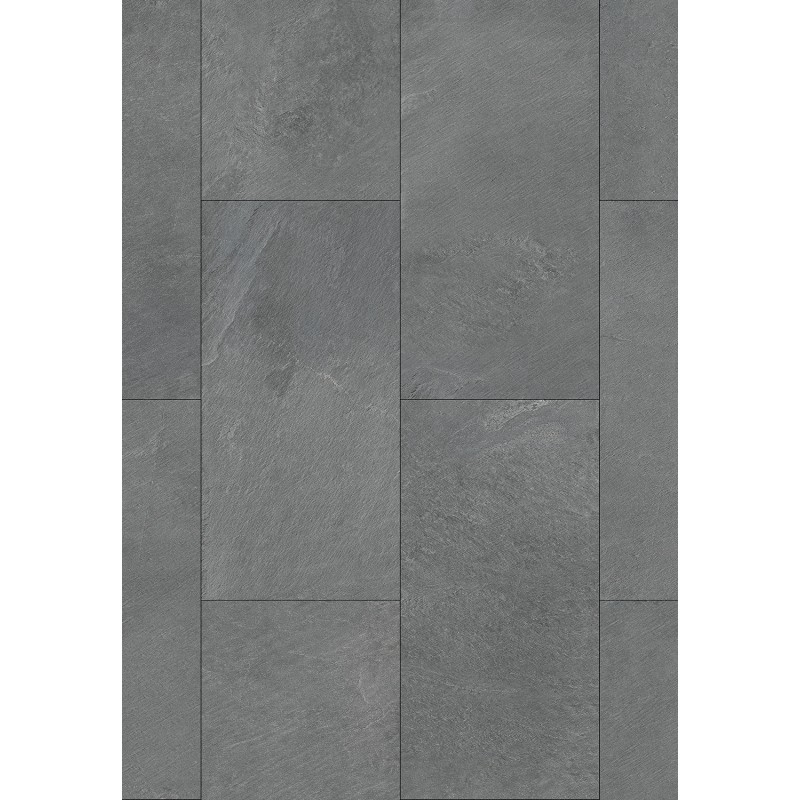 Mexen Grey Dark Vinylplatten 610 x 305 mm SPC 6,5 mm, IXPE Unterlage 1,5 mm, 4 V-Fuge, Schiefer - F1159-0610-305-505-4V1-90