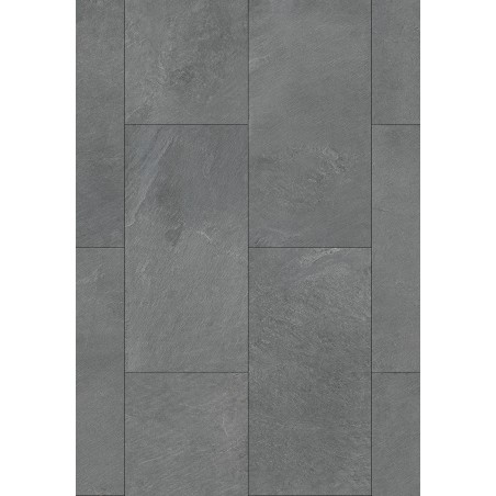 Mexen Grey Dark Vinylplatten 610 x 305 mm SPC 6,5 mm, IXPE Unterlage 1,5 mm, 4 V-Fuge, Schiefer - F1159-0610-305-505-4V1-90