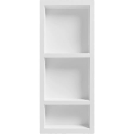 Mexen X-Wall-S SMC-Nischenregal mit Flansch 99,1 x 40,7 cm, weiß - 1901994109